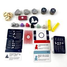 Board Game:QUICKITY PICKITY+Kobayakawa+MOON ADVENTURE+DroPolter: Perfect For 2-6 Players, Family Nights ,Travel Game,Team Events & Birthday Gifts (20-40 Mins) - Multicolor - View 9