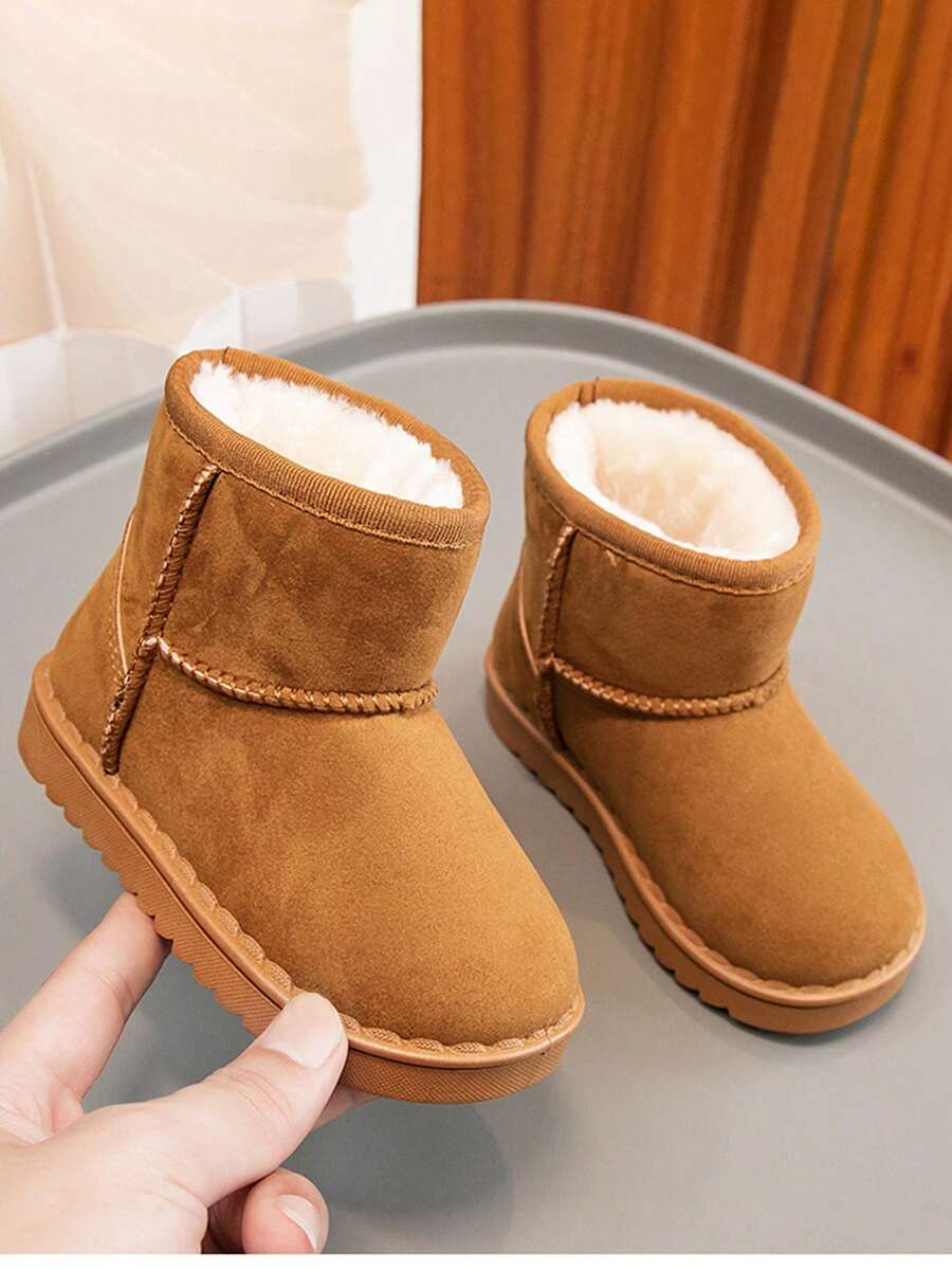 1 Pair Kids Snow Boots, Children's Boots, Infant Boots, 2025 New Winter Season, Boys & Girls, Warm Thermal Lining, Thick & Padded