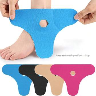 1 Pair Colorful Ankle Support Pads, Durable Elastic Fixation, Volleyball Ankle Protection, Sports Bandage, Ankle Guard