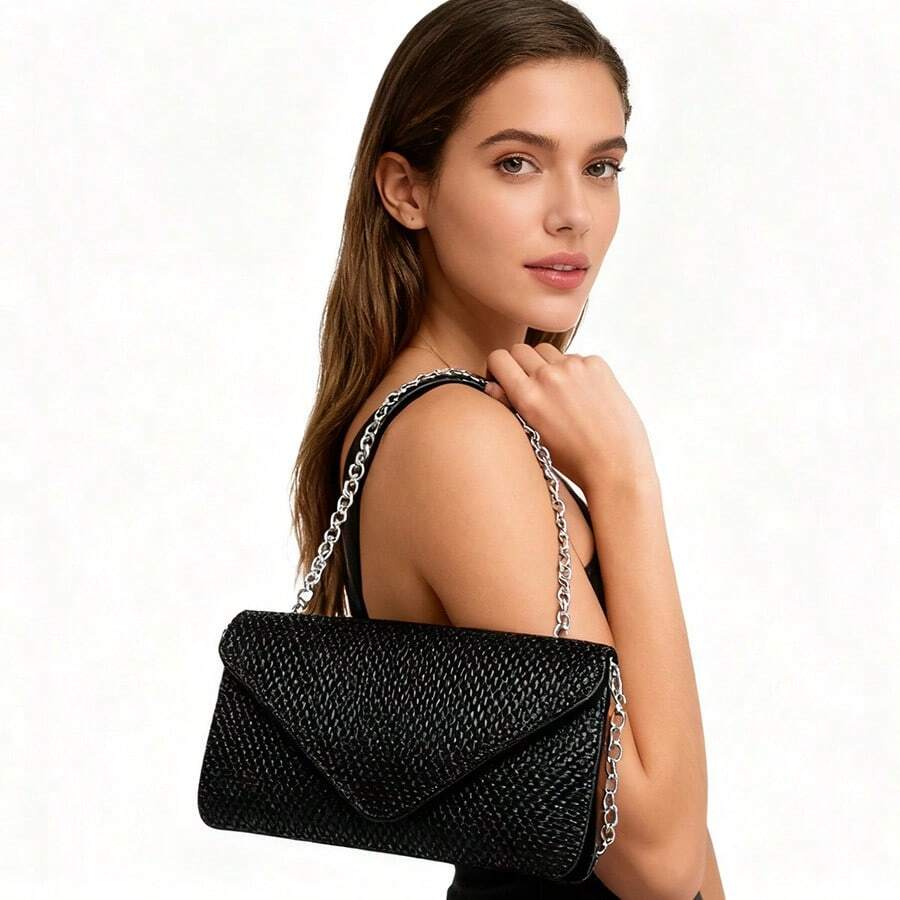 Women Evening Bags - Black - View 1