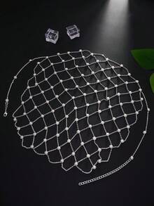 1 Stück Braut Perlen Kopfschmuck, modischer Party Bankett Haarschmuck Weiße Perlen Schleier Kopfschmuck, Herbst, Haare, Haarschmuck, Haarschmuck für Frauen, Reisen, Haarschmuck, Accessoires für Frauen, Haarschmuck, Haarschmuck für Frauen, Haarstyling, Haarsachen, Sachen, Schönheitsaccessoires