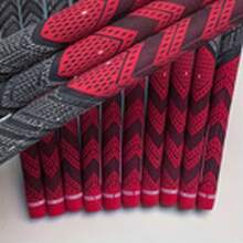 PRIDE Golf Grip MCC Plus4 Gray Blue Green Orange Red Standard Midsize Grip - Set Of 13 - #1 Hybrid Grip In Golf! - 紅色 - 查看 2