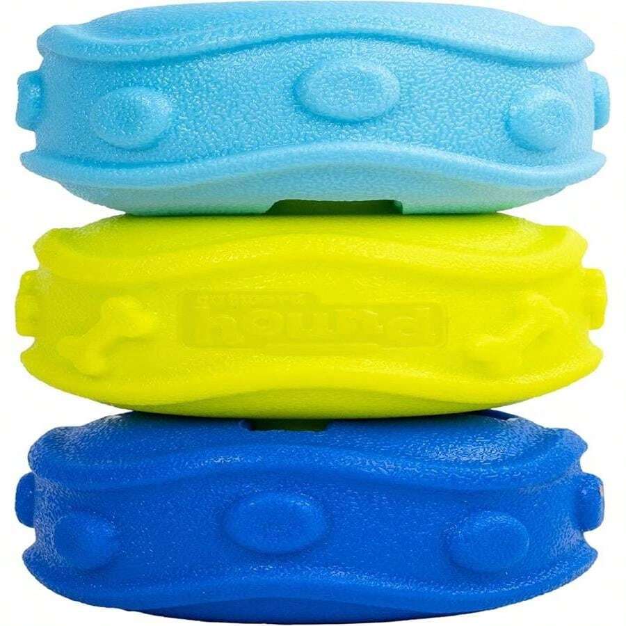 Outward Hound Puzzle Cube Interactive Squeaky Dog Toy - Màu B - Xem 1