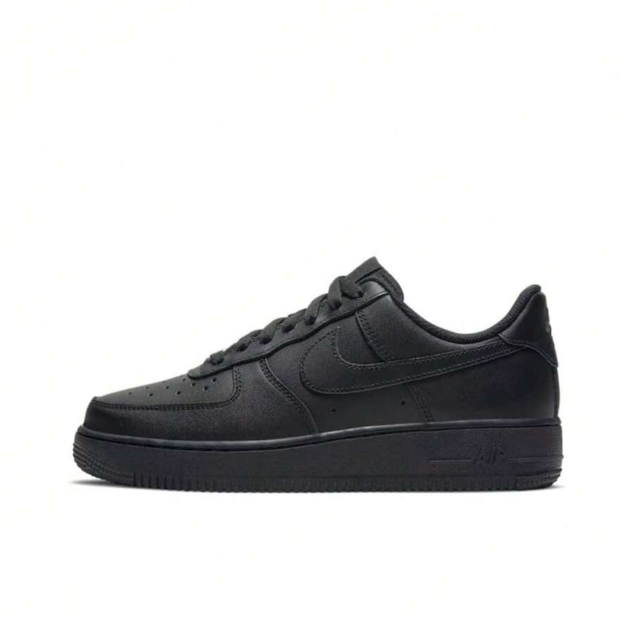 Nike Air Force 1 Low Triple Black Sneakers For Men