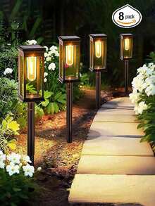Solar Mandala Wall Lamp, Suitable For Holiday Parties, Projection Floral Lampshades For Thanksgiving, Christmas Party Atmosphere, Seasonal Garden Decoration, Landscape, Yard, Lawn, Deck, Path, Holiday Gifts. - 暖色 - 查看 3
