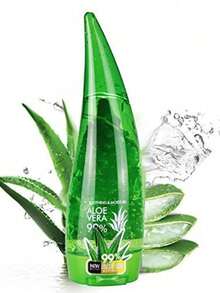PINK KEY 12/6/3/2/1 Geles de Aloe Vera Sábila Hidratante Y Reparador Suavizante Grande 300ML - 3 PIEZAS - Ver 1