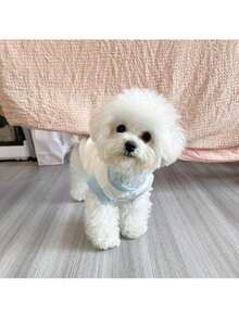 1pc Funny Hot Dog Shaped Pet Costume, Suitable For Casual Wear, Parties And Gatherings Halloween Halloween Costumes