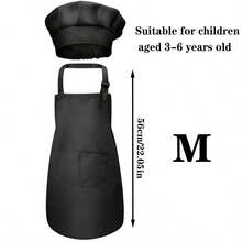 2Pcs/Set Toddler Art Smock With Hat - Kids Long Sleeve Waterproof Painting Apron For Mess-Free Painting, DIY Crafts & Play - Multicolor - View 14