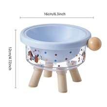 1个高品质宠物碗，防滑防溢猫狗碗，适合客厅、阳台、花园等场所的小型猫狗使用。