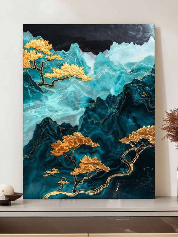 1 pieza Kit de pintura de diamantes, Juego de herramientas de arte de diamantes de belleza escénica, Para adultos, Suministros de arte de diamantes 5D DIY aptos para principiantes, Diamante redondo completo, Pintura de diamantes Decoración de pared del hogar Artesanía de regalo, Educativo y relajante