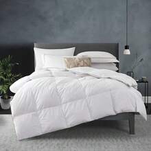 Luxury Duck Feather & Down Duvet - 13.5/15 Tog Hotel Quality, Cotton Breathable Soft (All Sizes, Washable)