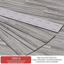 Sabiduría simple 5 ㎡   Piso vinilico autoadherible,Paquete de pvc autoadheribles,Piso laminado de gruesa de 2 mm,Piso pvc autoadherible para cocina,Sala de estar,Dormitorio,Oficina (8812) - 1800-6 - Ver 7