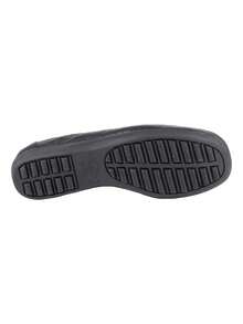 Women Loafers Shoes - Black - View 2