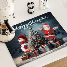 1 pieza Cubierta superior de horno. La alfombra de mesa de barro de diatomeas es adecuada para cocina eléctrica, estufa, fregadero, secado rápido, drenaje de cocina y decoración navideña de cocina. - Multicolor - Ver 12