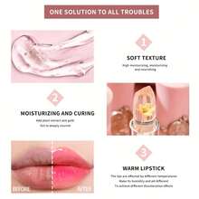 YZAK 1 pièce Baume à lèvres en gelée de fruits 0,12 oz, hydratant, changeant de couleur selon la température, longue tenue, nourrissant. Convient à tous les types de peau