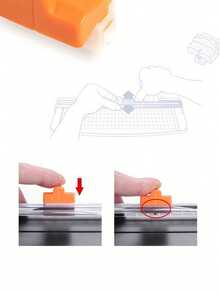 2pcs Replacement Cutting Blades For Paper Trimmer, Paper Cutter Replacement Blade, Paper Trimmer Replacement Blade, Blades Refill - Multicolor - View 10