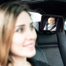 RAVIAN Baby Car Mirror For Back Seat Safest Newborn Essentials With Rear View, Shatterproof, Adjustable To See Rear Facing For Infants, Kids And Pets - A - View 7