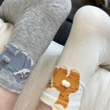 Nuevos calcetines de media caña hechos a mano en 3D con diseño de gato y huevo, calcetines divertidos y originales de animales para hombres y mujeres