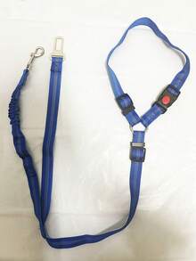 可调节二合一宠物汽车安全带和安全带 - 耐用涤纶，可手洗，带扣和弹性减震器，非常适合带狗旅行 狗汽车座椅 汽车座椅套 狗汽车座椅套 宠物汽车座椅 - 彩色 - 查看 8