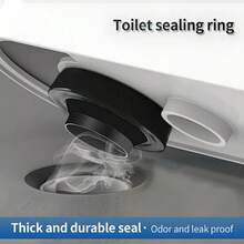 Toilet Flange With Polyethylene Gasket - Leak-Proof Toilet Seal, Fits 3" And 4" Drain Pipes, Easy Installation, Durable Plumbing Ring, Suitable For Toilet, Sink, Shower - Fits Standard Plumbing, Toilet Seat, Modern Design, Long-Lasting Seal, Leak-Proof
