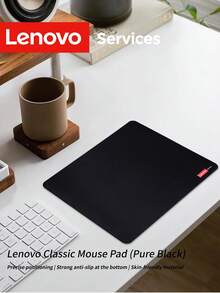 Lenovo Lenovo, alfombrilla de ratón clásica, material multiespandex amigable con la piel, posicionamiento preciso, fuerte antideslizante en la parte inferior, una gran opción para juegos y trabajo de oficina