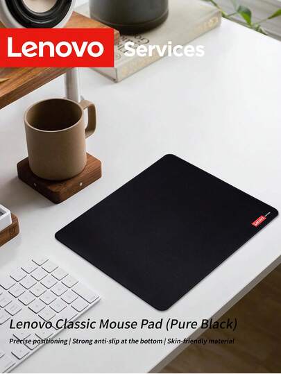  Lenovo,Classic Mouse Pad,Multi-Spandex Skin-Friendly Material,Precise Positioning, Strong Anti-Slip At The Bottom,A Great Choice For Gaming And Office Work