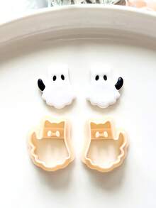 1/2/14 件万圣节粘土切割器，用于珠宝制作，哥特式南瓜骷髅耳环粘土工具，用于 DIY 饰品手工工艺品，帽子蜘蛛聚合物粘土模具，珠宝制作套件 - Clay Cutter - 查看 18