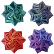 3D Printed Expanded Sensory Fidget Star, Fractal Fidget Hexagon With Handles, Honeycomb Whirling Spiral Design, Stress Relief Whirling Spiral - Multicolor - View 13