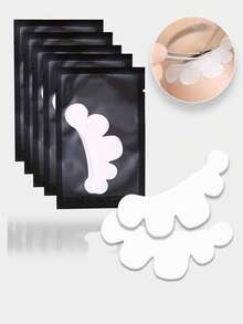 200 pares de parches para extensiones de pestañas, parches en forma de nube para extensiones de pestañas, parches de hidrogel para extensiones de pestañas, parches de gel sin pelusa para debajo de los ojos, para extensiones de pestañas, protección de extensiones de pestañas, adecuado para salones profesionales y uso personal.