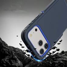 Suitable 17/16/15/14/13 Series Three-Layer Thickened Heavy-Duty Protective Case, Heavy-Duty Anti-Fall Full-Body Strong Shockproof Three-Layer Sturdy Protective Mobile Phone Case, 3-In-1 Sturdy And Durable Protective Case, Halloween, Christmas, Easter And Thanksgiving, Perfect Male/Girlfriend Holiday And Birthday Gift Selection - 粉紅白色 - 查看 3