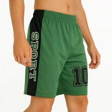 Men's Adult Sports Set: T-Shirt With Basketball Shorts - Sport Verde - View 5