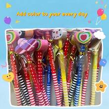 15/30 buc + 1 ascuțitoare, creioane din lemn HB de culoare aleatorie cu radiere - design creativ în formă de animal colorat, radiere înlocuibile, material din lemn natural potrivit pentru școală, birou și rechizite de artă