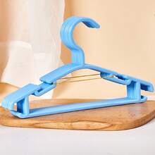 10/20 件儿童衣架，10.63 英寸小号塑料童装挂钩，耐用防滑衣架，儿童衣架，婴儿衣架，塑料婴儿衣架，超耐用儿童衣架，幼儿衣架，婴儿托儿所衣物收纳 - 彩色 - 查看 12