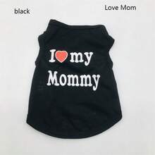 Chaleco con estampado de perro, camiseta para mascotas para perros pequeños/medianos, camiseta informal - Multicolor - Ver 11