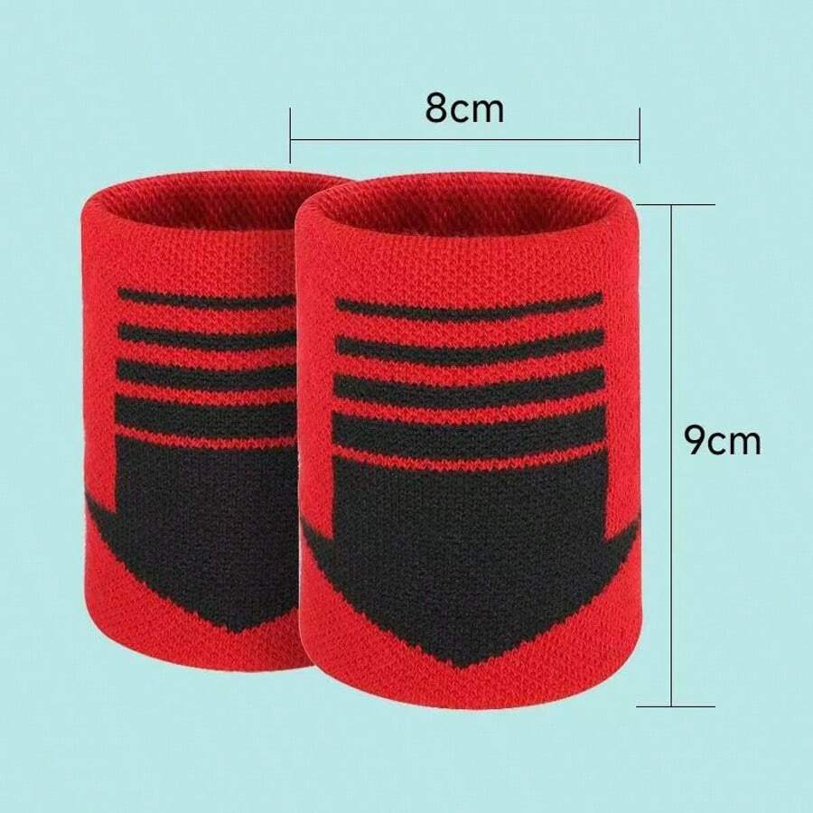 1 قطعة دعامة معصم رياضية من الألياف البوليستر بنمط معين