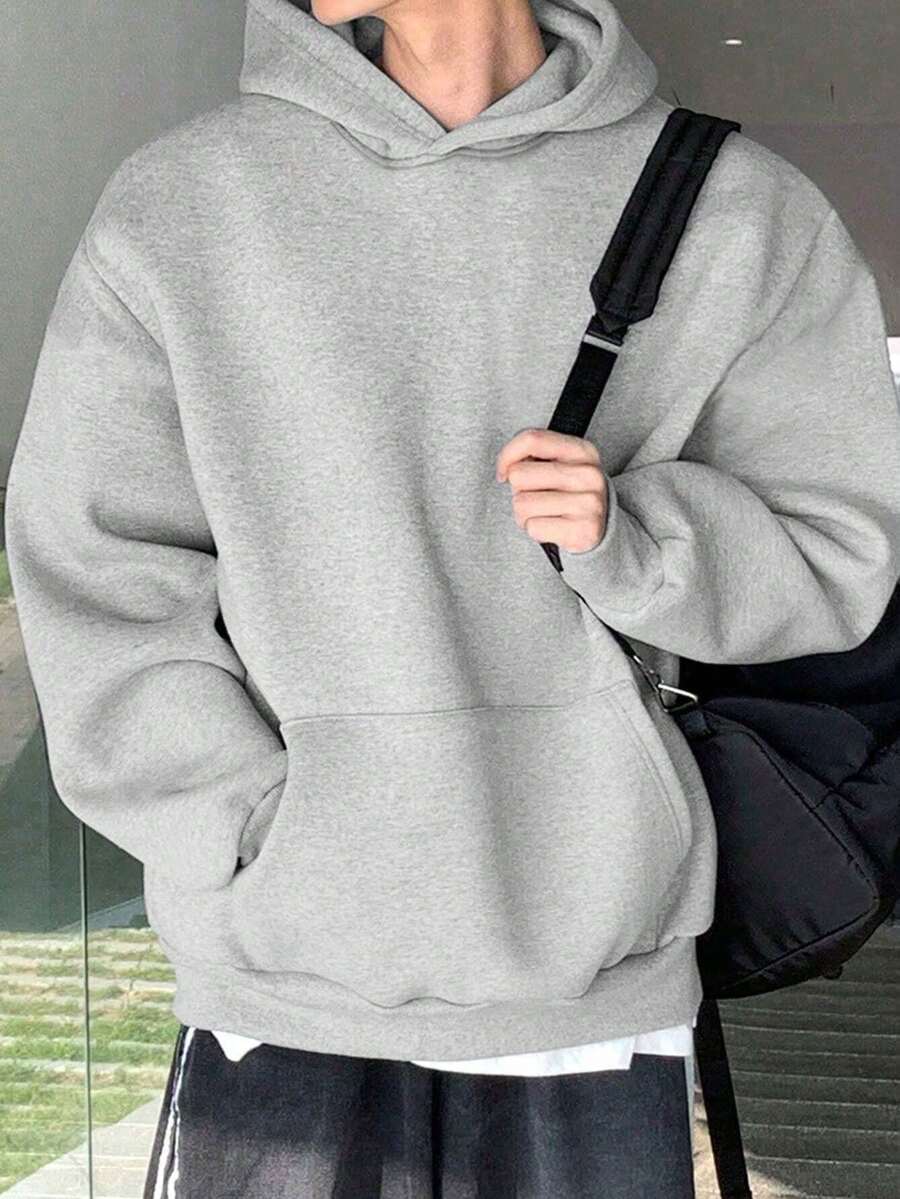 1pc Teen Boys Versatile, Personalized, Fashion, Loose Fit Pullover Hoodie Sweatshirt, Spring/Autumn