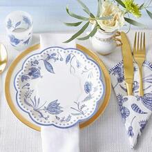 Disposable Kitchenware - 7 inçlik kağıt tabaklar - Görünüm 8