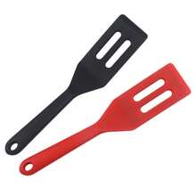 1 Pc Cross-Border Silicone Brownie Spatula Small Flat Pan Spatula Drain Spatula Steak & Egg Spatula Baking Cake Spatula