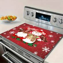 1 pieza Cubierta superior de horno. La alfombra de mesa de barro de diatomeas es adecuada para cocina eléctrica, estufa, fregadero, secado rápido, drenaje de cocina y decoración navideña de cocina. - Multicolor - Ver 6