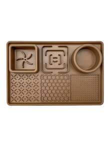 Silicone Non-Slip, Waterproof, Easy To Clean, Multi-Function Suction Cup Pet Bowl, Anti-Spill, Cat & Dog Food Dish