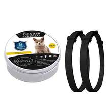 PETFAVOR 2pcs Flea-Proof Tick-Free Waterproof Dog Collars – 8-Month Long-Lasting Pest Control, Adjustable & Odorless, Indoor/Outdoor Protection For All Pets