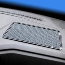 1入組超大號汽車收納防滑墊,採用矽膠和pvc製成,耐高溫,可防止手機滑動 - 黑色 - 查看 8