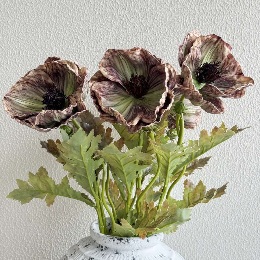 1 قطعة/70 سم طول زهرة اصطناعية من الزنبق الواقعية، مناسبة لديكور الزفاف والأعياد والمناسبات المنزلية، كلاسيكية وعتيقة لجميع المواسم، ديكور عيد الميلاد وعيد الهالوين