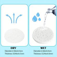 5 件装洁面粉扑、洁面和卸妆海绵 - 粉色 - 查看 6