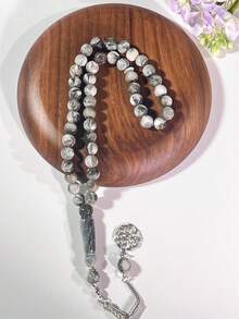 1pc 45pcs 10cm Acrylic Prayer Beads Misbaha, Faux Amber - Multicolor - View 20