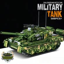 536 piezas Conjunto de bloques de construcción de modelo de tanque, decoración de modelo realista detallada, tanque para mayores de 14 años, automóvil, bloques de construcción de vehículo de ingeniería para decoración de escritorio, rompecabezas 3D hecho a mano, ideal para juego creativo, aprendizaje y regalo para amigos y familiares. Regalo de cumpleaños/Halloween/Navidad, empacado