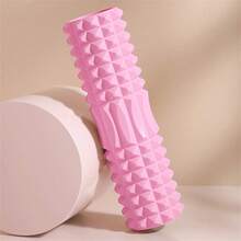 1PC 45cm Foam Hollow Yoga Column Upper Leg Calf Massage Roller Fitness Yoga Pilates Muscle Relaxation Special Moon Tooth Massage Roller Body Sculpting Home Gym Whole Body Muscle Massage Relaxer - Multicolor - View 15