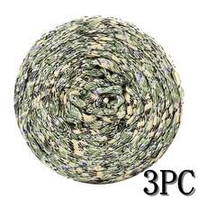 1/3 Pcs T-Shirt Yarn, Woven Fabric Knitted Yarn, Used For Crocheting And Knitting Bags, Cushions, Dolls, Handicraft Crochet Projects - Multicolor - View 35