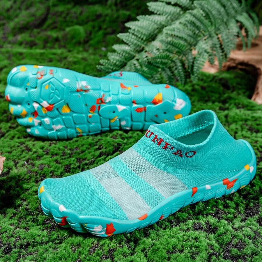 Giày đi nước cho cặp đôi thích hợp cho người đi chân trần, giày đi biển đế mềm dành cho nữ để bơi lội, lặn biển, dép sandal mùa hè nhanh khô ngoài trời, giày đi nước câu cá, giày lội nước thoáng khí chống trượt - Màu xanh bạc hà - Xem 1