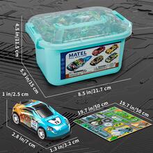 12 Pcs Metal Pull Back Race Cars Boy Toys, With Storage Boxs, For 3 4 5 6 7 8 Year Olds, Vehicles Bulk Stuffers Party Favors Multiple Styles Race Cars,Teacher Treasure Prize Box Toys For Boys Girls 1-6 Ages Birthday Gifts Toddlers - 12Pcs - View 7
